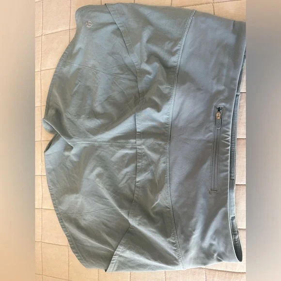 Lululemon Shorts Speed Up High-Rise Short 4" Cyan Blue 8 T (tall) - Picture 8 of 9